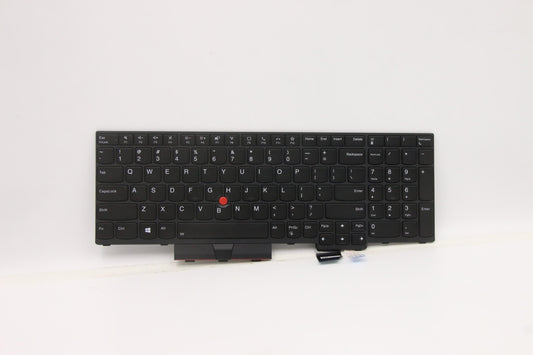 Lenovo Internal Keyboard, USA English, Black, Backlit, with Numeric Keypad - 5N21B44365