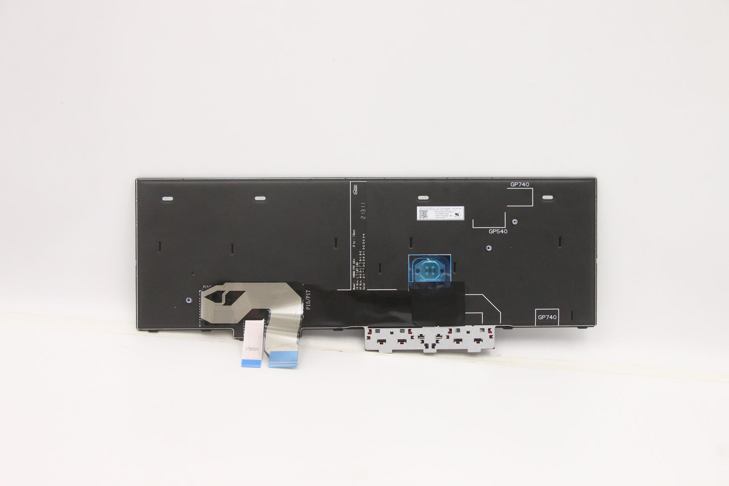 Lenovo Internal Keyboard, USA English, Black, Backlit, with Numeric Keypad - 5N21B44365