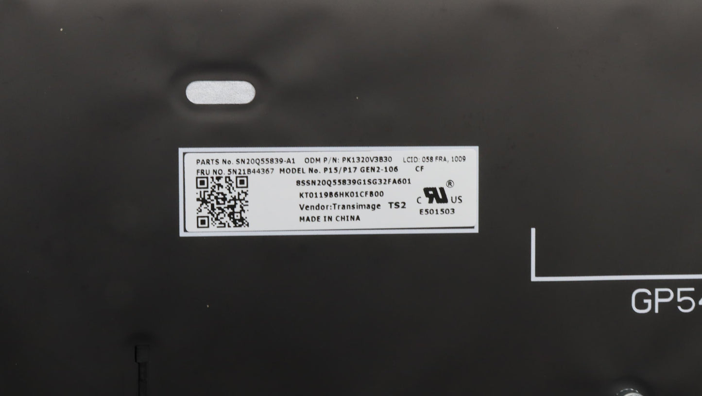 Lenovo Nb_Kyb Cs20 P2 Nm Bk-Bl,Tri,05 - 5N21B44367