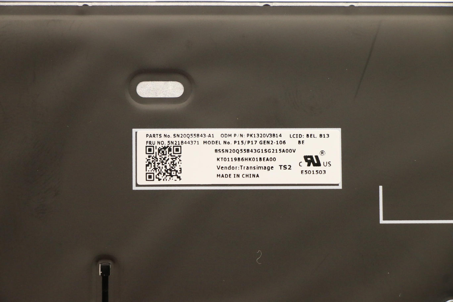 Lenovo Nb_Kyb Cs20 P2 Nm Bk-Bl,Tri,Be - 5N21B44371