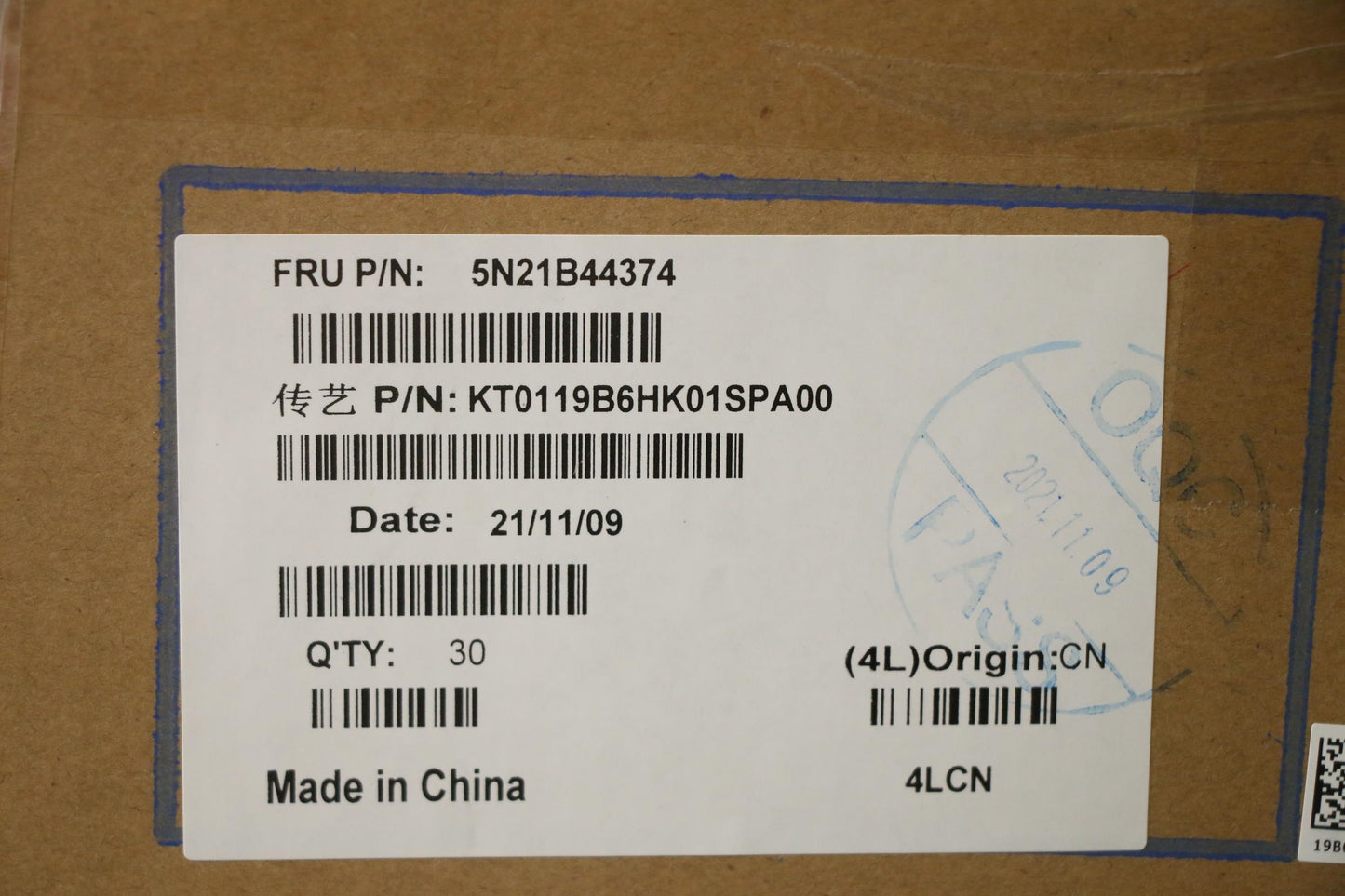Lenovo Nb_Kyb Cs20 P2 Nm Bk-Bl,Tri,Sp - 5N21B44374