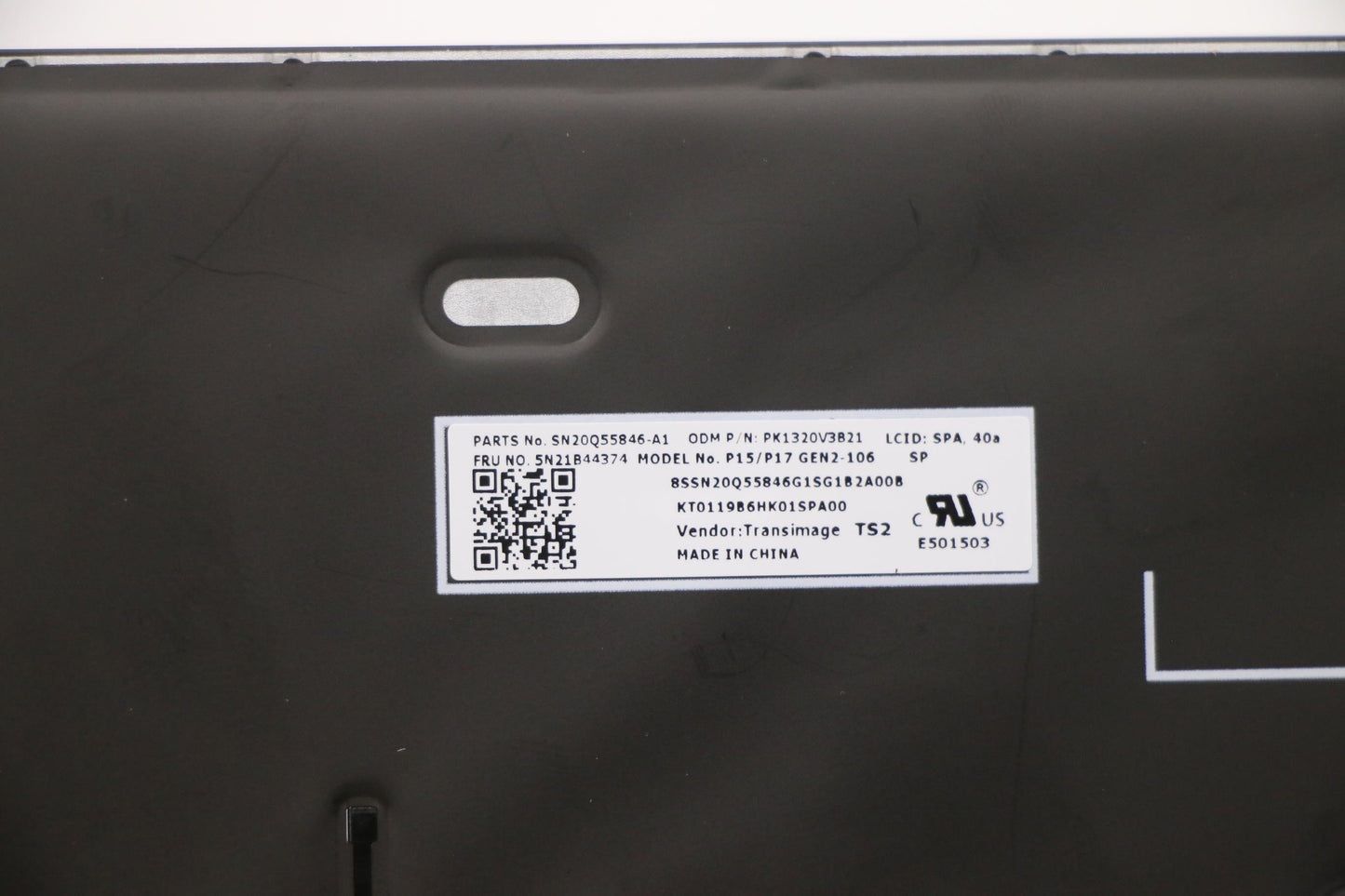 Lenovo Nb_Kyb Cs20 P2 Nm Bk-Bl,Tri,Sp - 5N21B44374