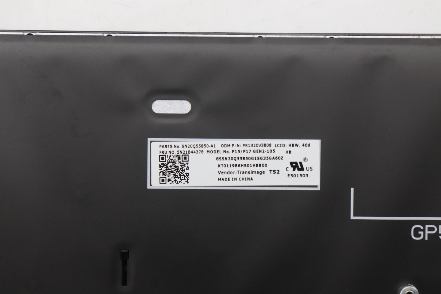 Lenovo Nb_Kyb Cs20 P2 Nm Bk-Bl,Tri,Hb - 5N21B44378