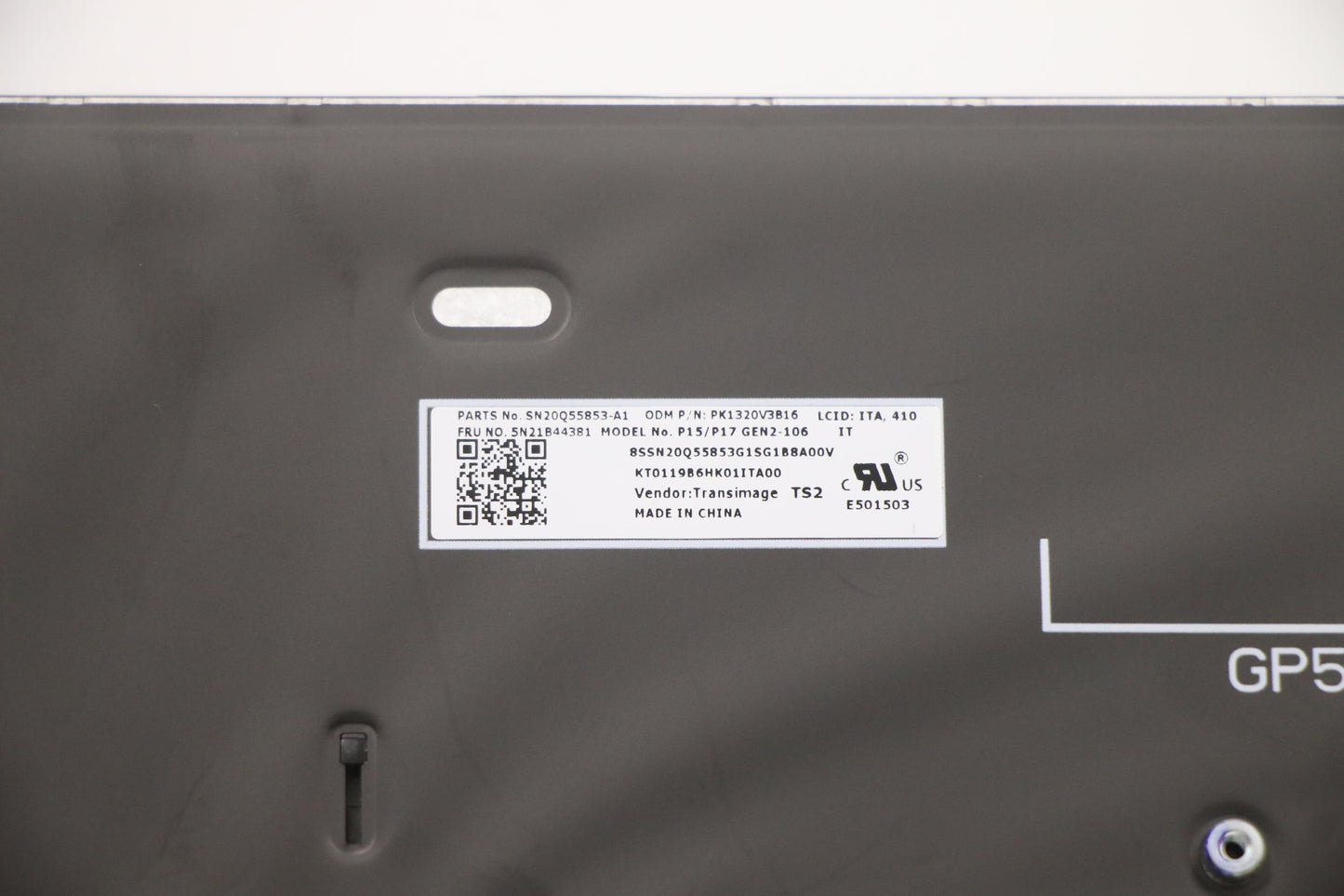 Lenovo Nb_Kyb Cs20 P2 Nm Bk-Bl,Tri,It - 5N21B44381