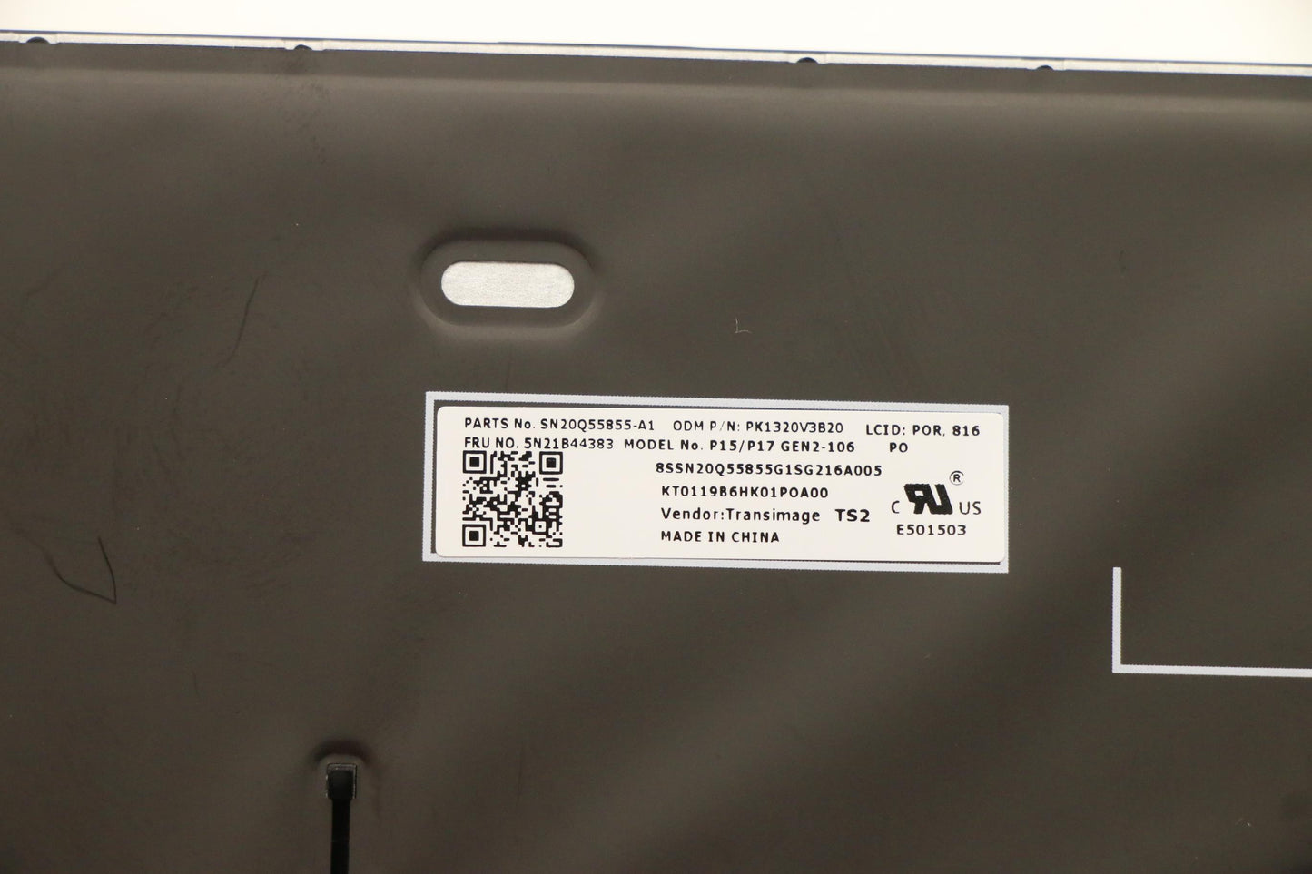 Lenovo Nb_Kyb Cs20 P2 Nm Bk-Bl,Tri,Po - 5N21B44383
