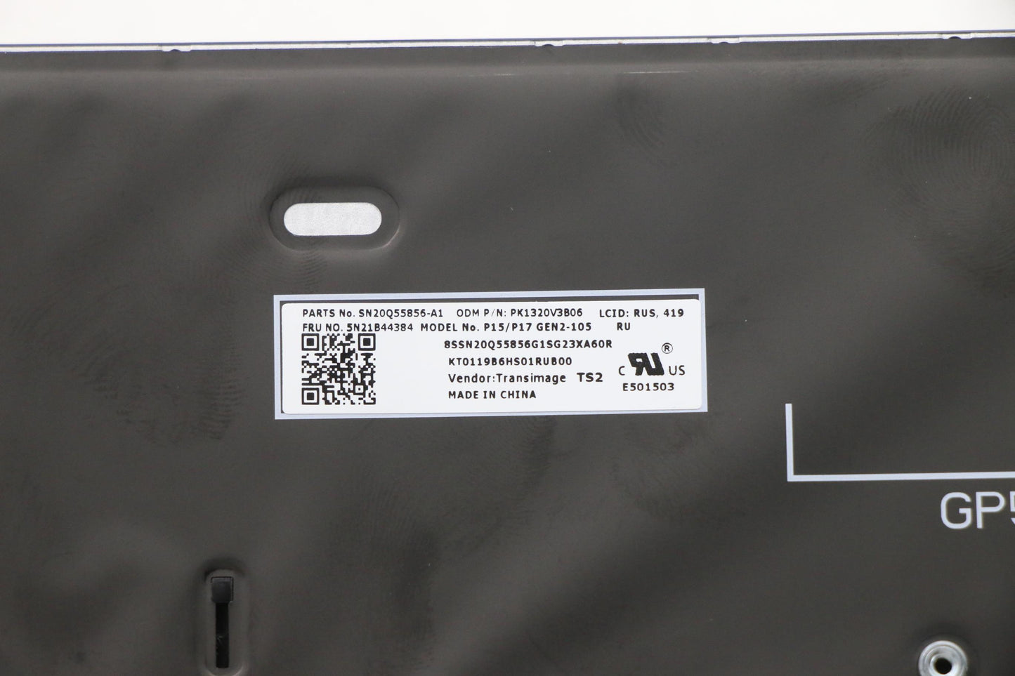 Lenovo Nb_Kyb Cs20 P2 Nm Bk-Bl,Tri,Ru - 5N21B44384