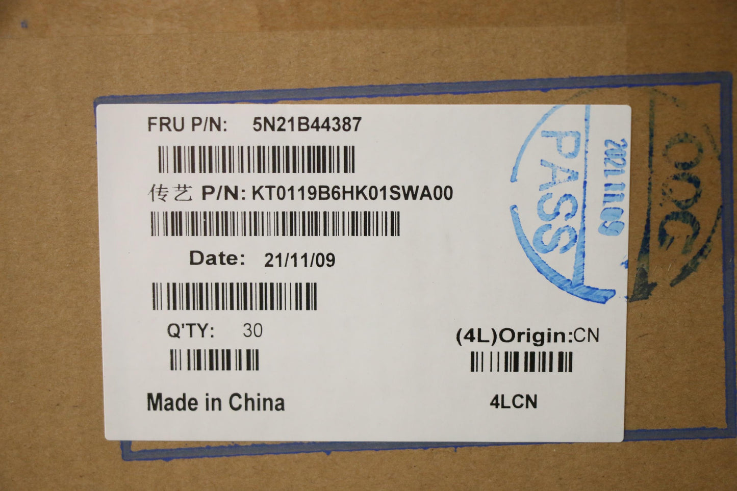 Lenovo Nb_Kyb Cs20 P2 Nm Bk-Bl,Tri,Sw - 5N21B44387