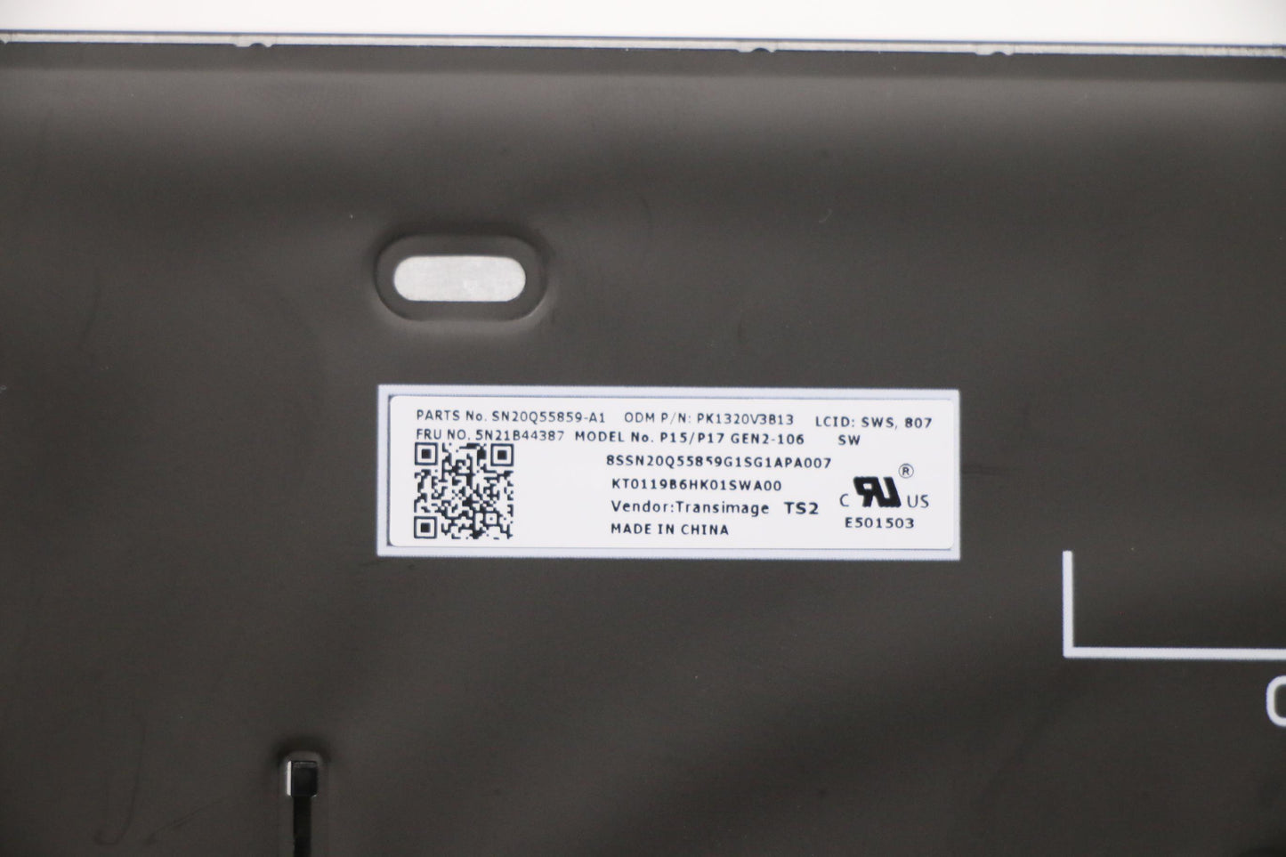 Lenovo Nb_Kyb Cs20 P2 Nm Bk-Bl,Tri,Sw - 5N21B44387
