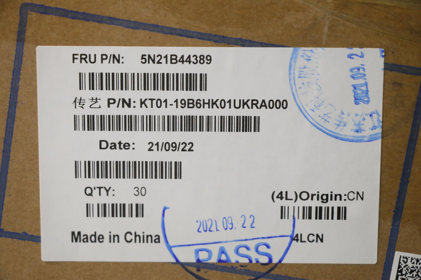Lenovo Nb_Kyb Cs20 P2 Nm Bk-Bl,Tri,Uk - 5N21B44389