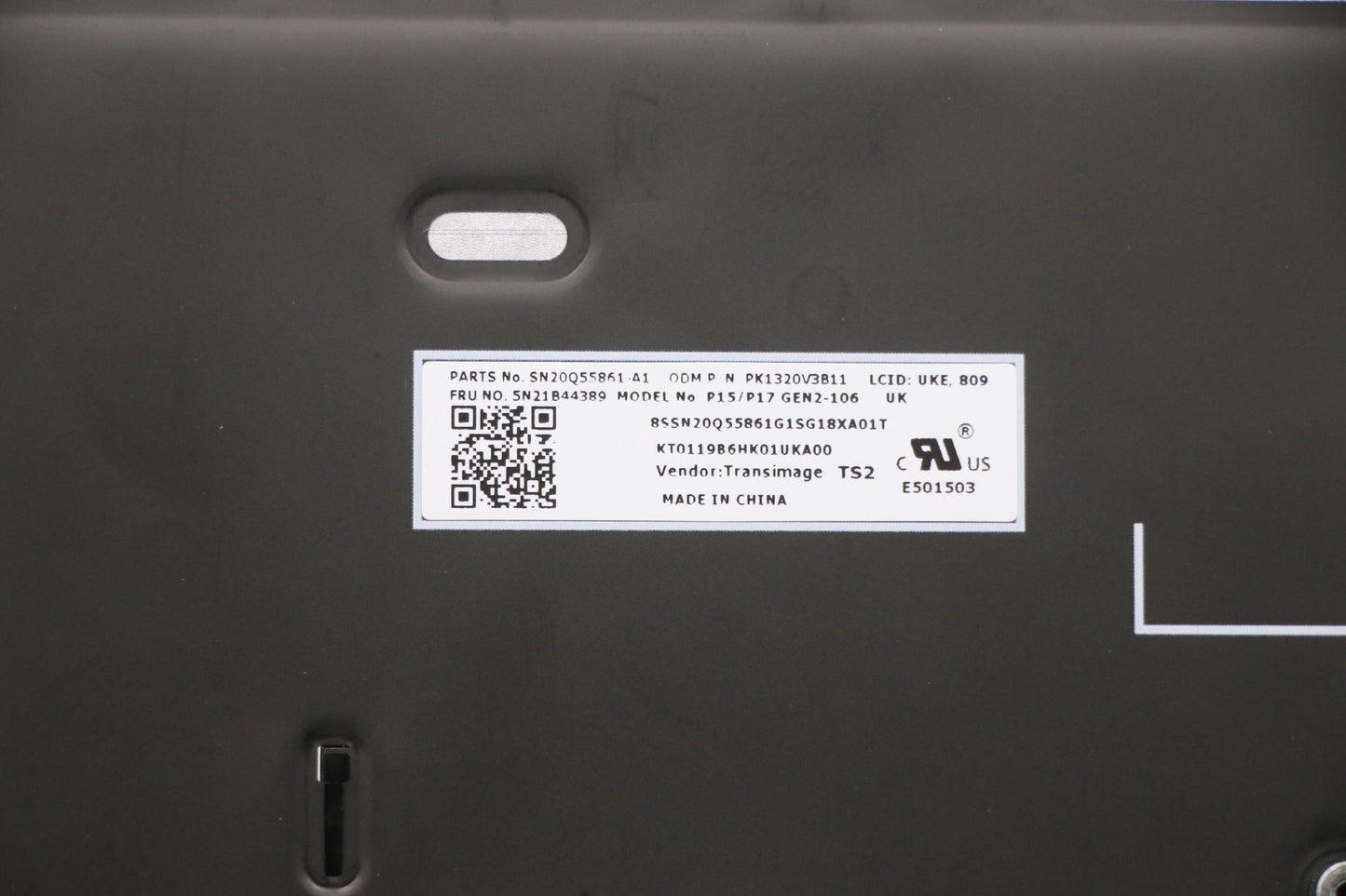 Lenovo Nb_Kyb Cs20 P2 Nm Bk-Bl,Tri,Uk - 5N21B44389