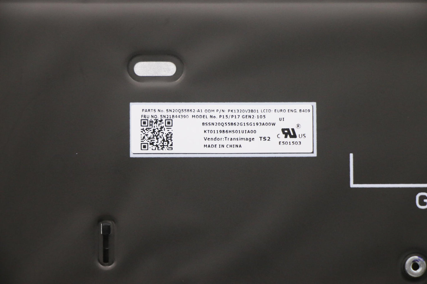 Lenovo Nb_Kyb Cs20 P2 Nm Bk-Bl,Tri,Eu - 5N21B44390
