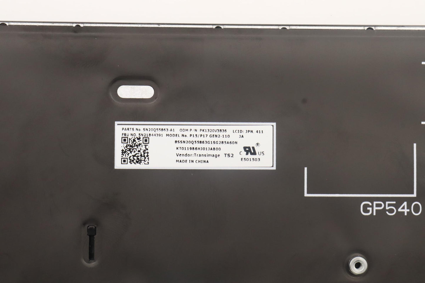 Lenovo Nb_Kyb Cs20 P2 Nm Bk-Bl,Tri,Jp - 5N21B44391