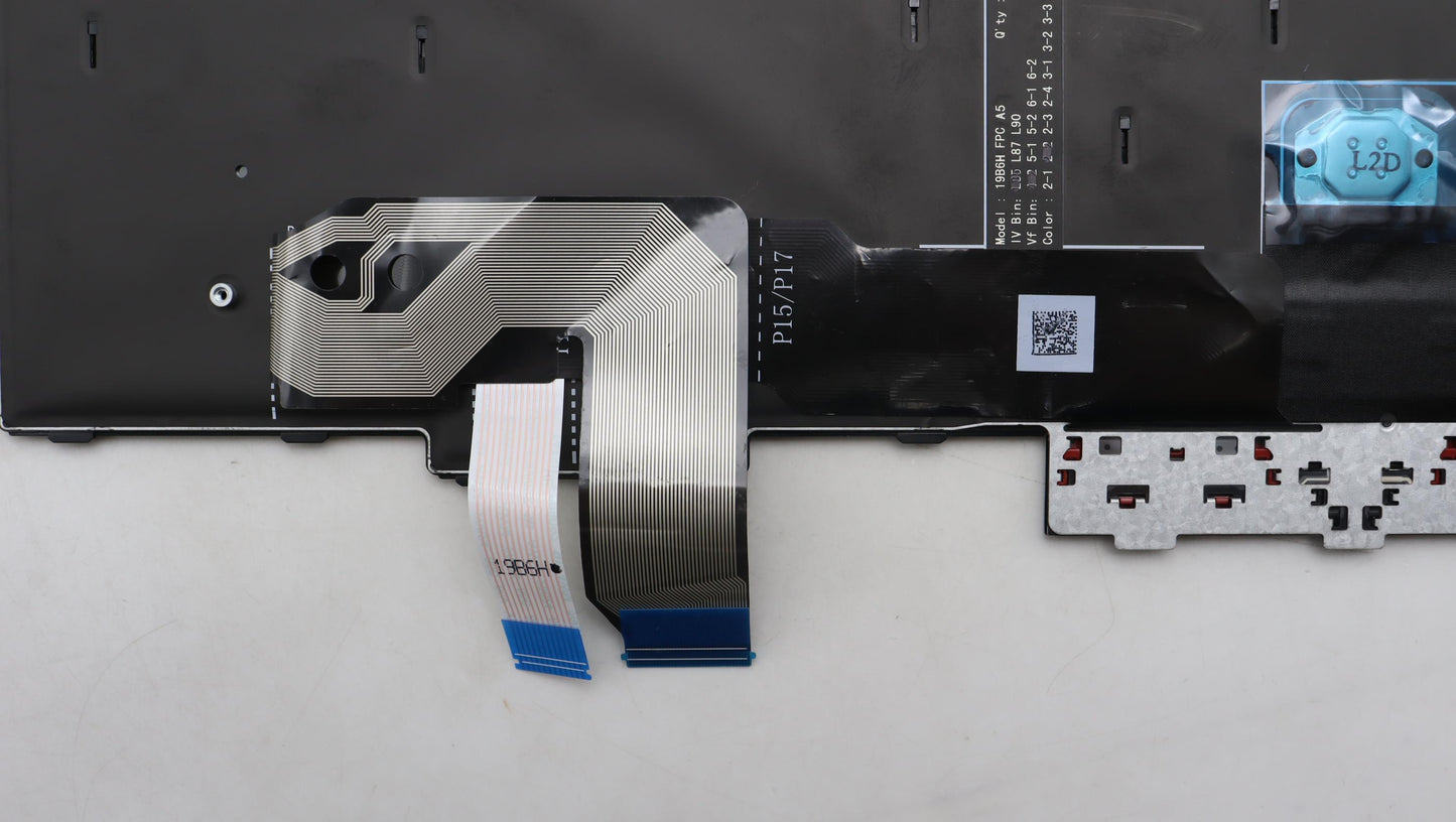 Lenovo Nb_Kyb Cs20 P2 Nm Bk-Bl,Tri,In - 5N21B44396