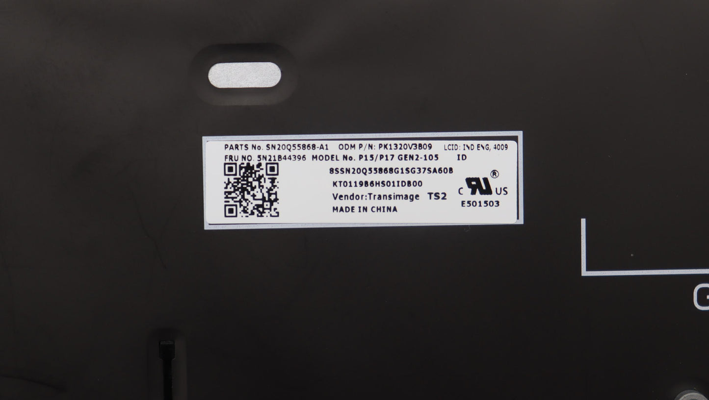Lenovo Nb_Kyb Cs20 P2 Nm Bk-Bl,Tri,In - 5N21B44396