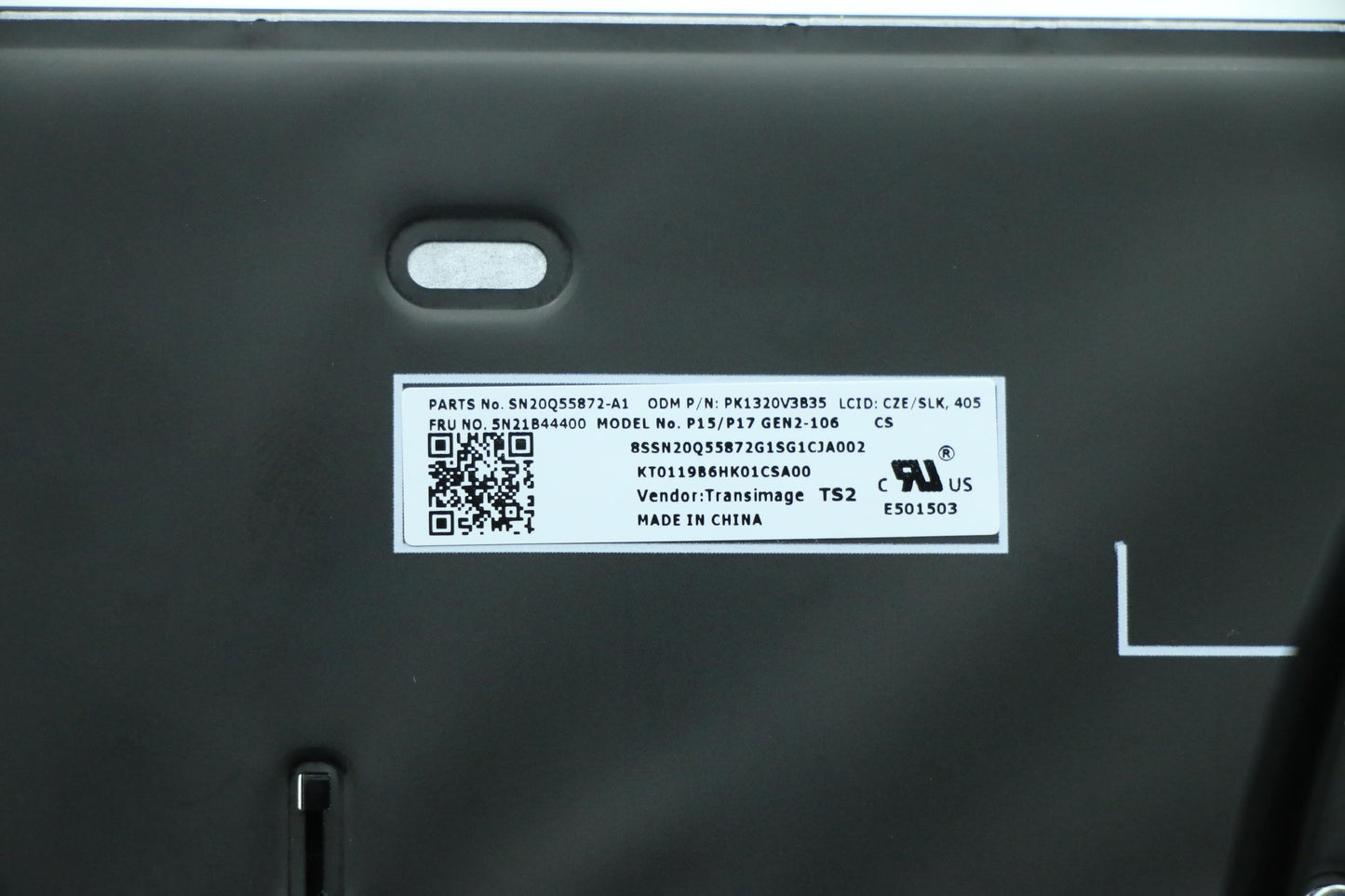Lenovo Nb_Kyb Cs20 P2 Nm Bk-Bl,Tri,Cz - 5N21B44400