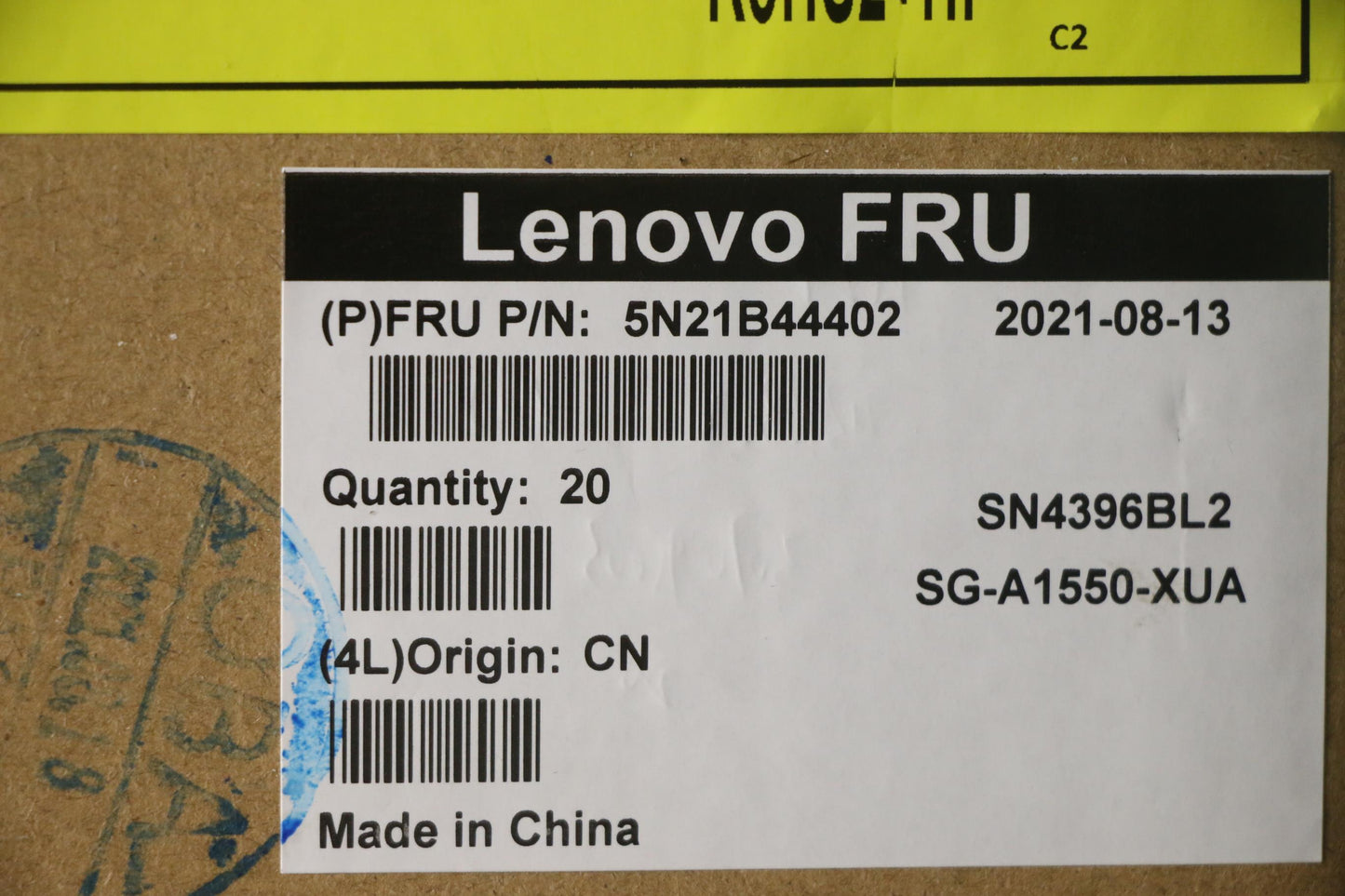 Lenovo Internal Keyboard, USA English, Numeric Keypad, Backlit - 5N21B44402