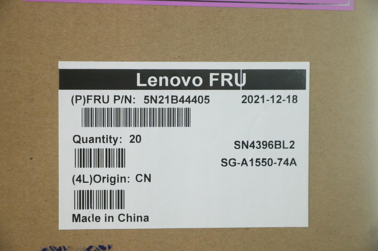 Lenovo Nb_Kyb Cs20 P2 Nm Bk-Bl,Ltn,La - 5N21B44405