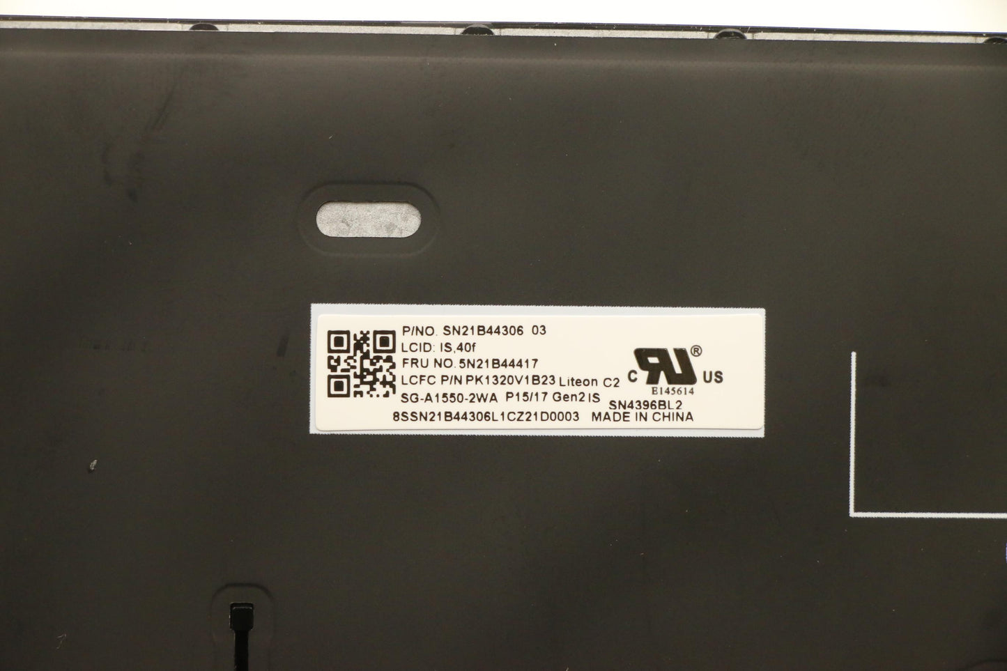 Lenovo Nb_Kyb Cs20 P2 Nm Bk-Bl,Ltn,Il - 5N21B44417
