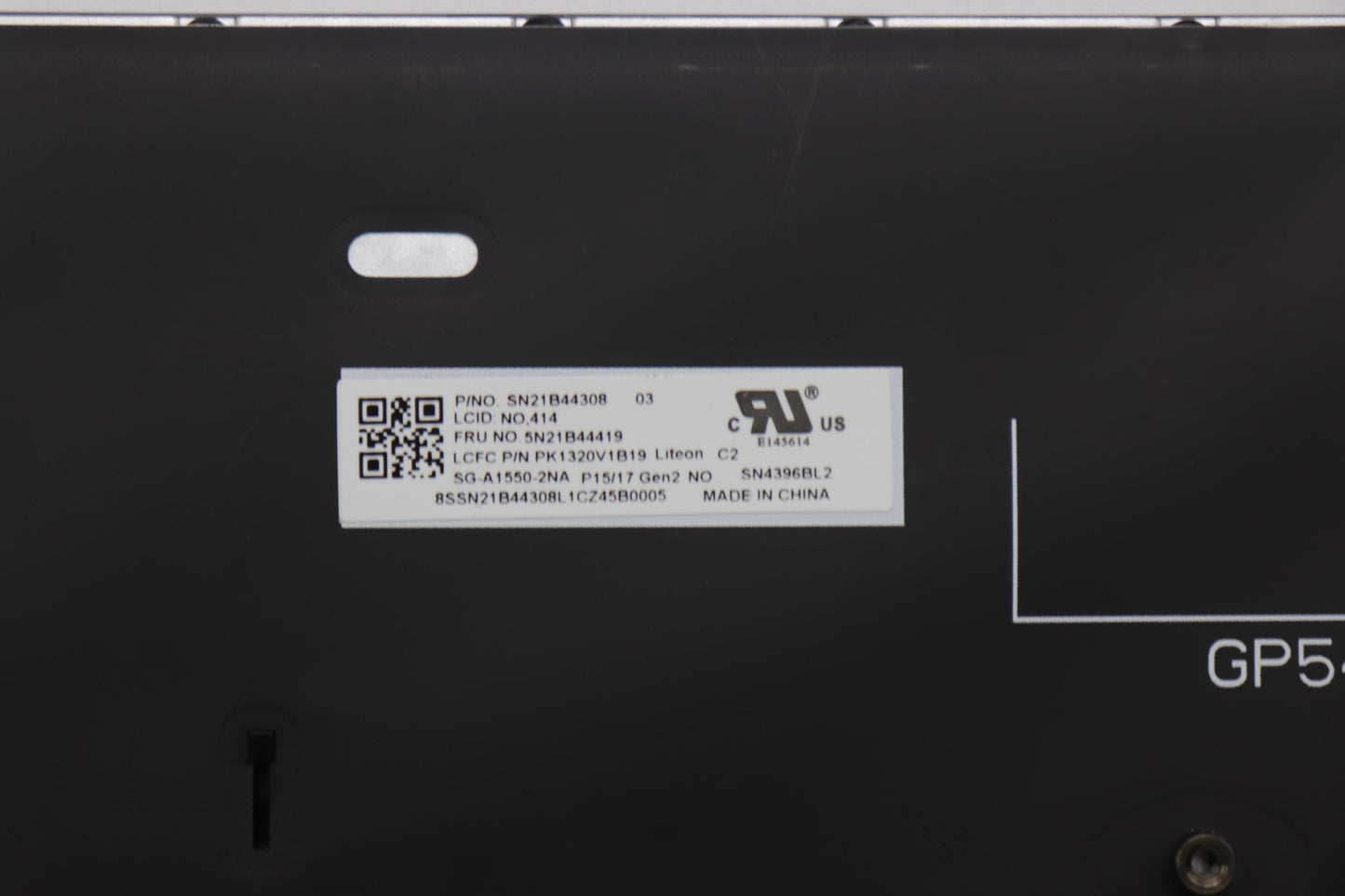 Lenovo Nb_Kyb Cs20 P2 Nm Bk-Bl,Ltn,No - 5N21B44419