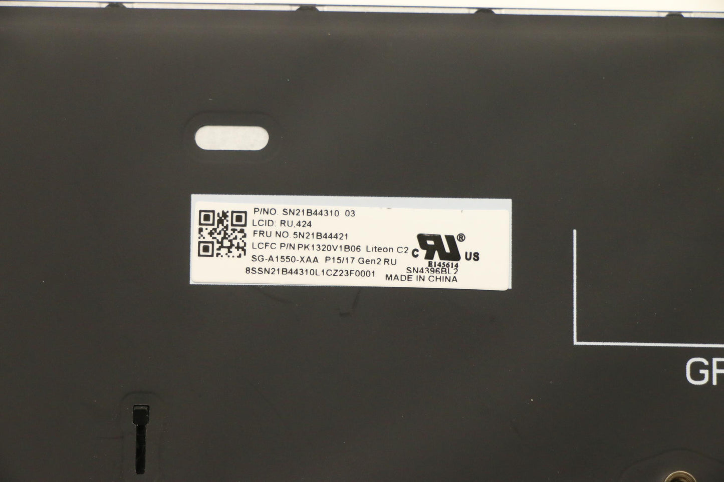 Lenovo Nb_Kyb Cs20 P2 Nm Bk-Bl,Ltn,Ru - 5N21B44421