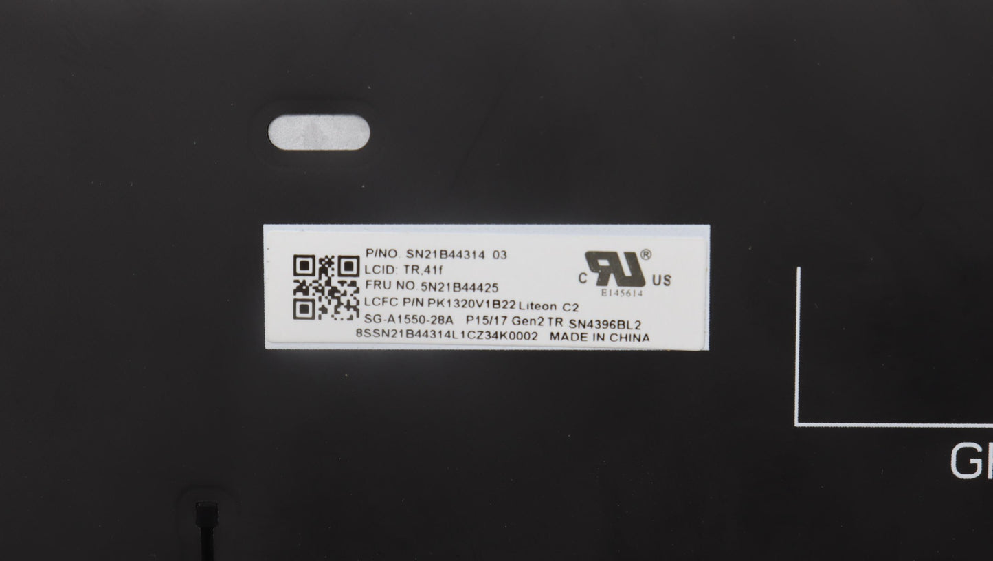 Lenovo Nb_Kyb Cs20 P2 Nm Bk-Bl,Ltn,Tu - 5N21B44425