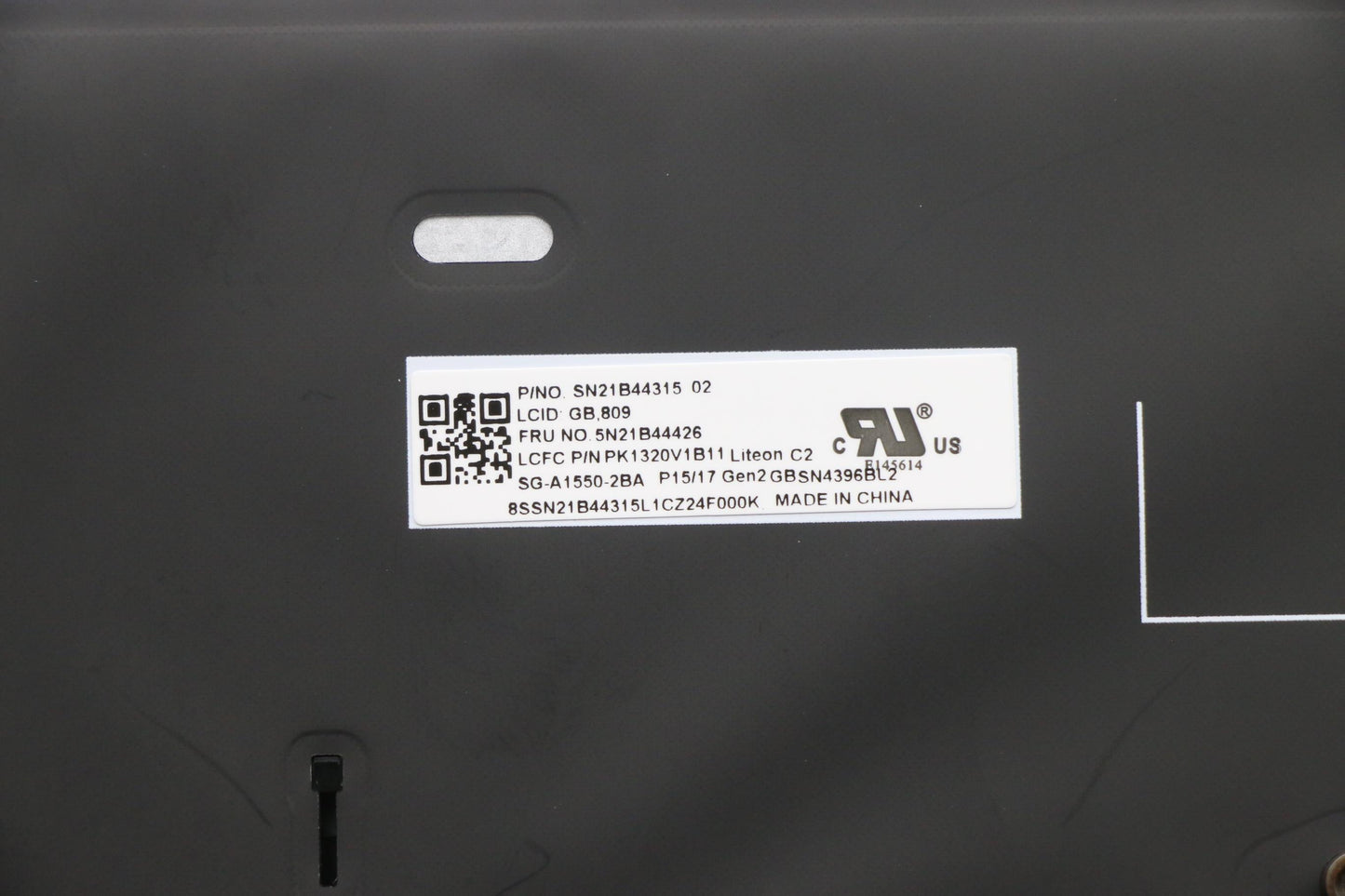 Lenovo Nb_Kyb Cs20 P2 Nm Bk-Bl,Ltn,Uk - 5N21B44426