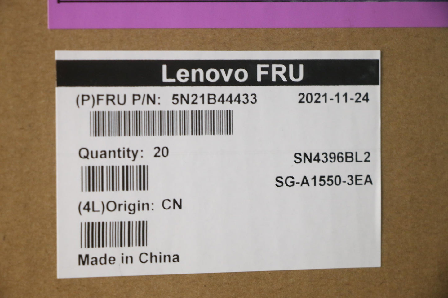 Lenovo Nb_Kyb Cs20 P2 Nm Bk-Bl,Ltn,In - 5N21B44433