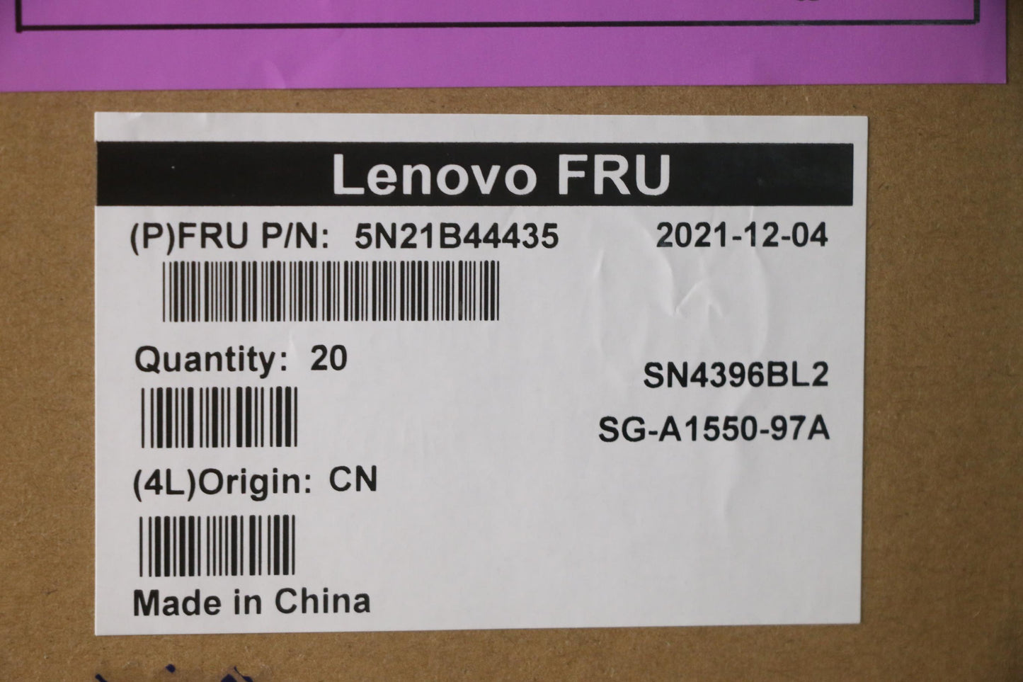 Lenovo Nb_Kyb Cs20 P2 Nm Bk-Bl,Ltn,Fr - 5N21B44435
