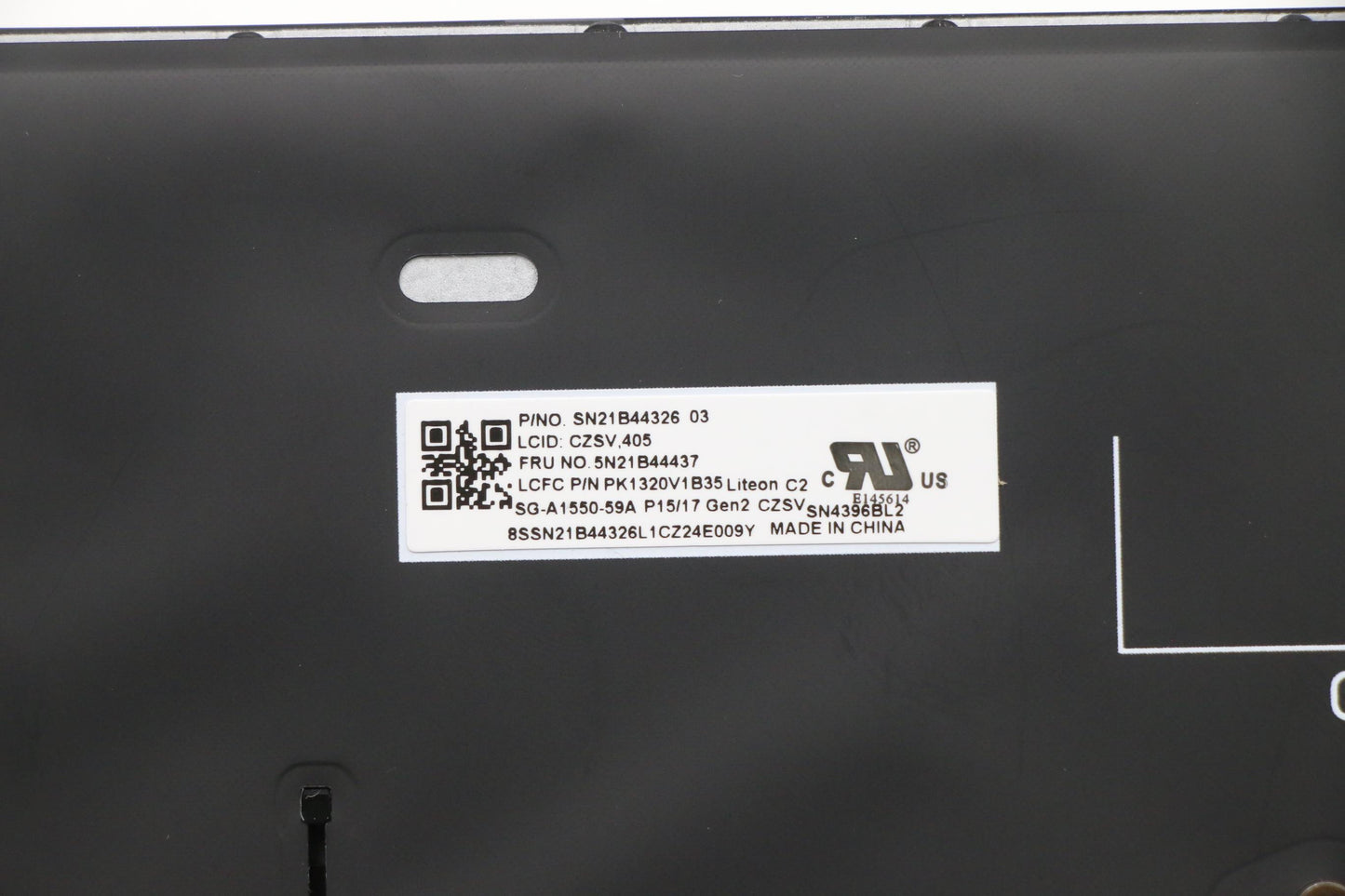 Lenovo Nb_Kyb Cs20 P2 Nm Bk-Bl,Ltn,Cz - 5N21B44437