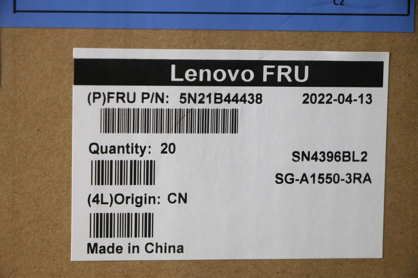 Lenovo Nb_Kyb Cs20 P2 Nm Bk-Bl,Ltn,Uk - 5N21B44438