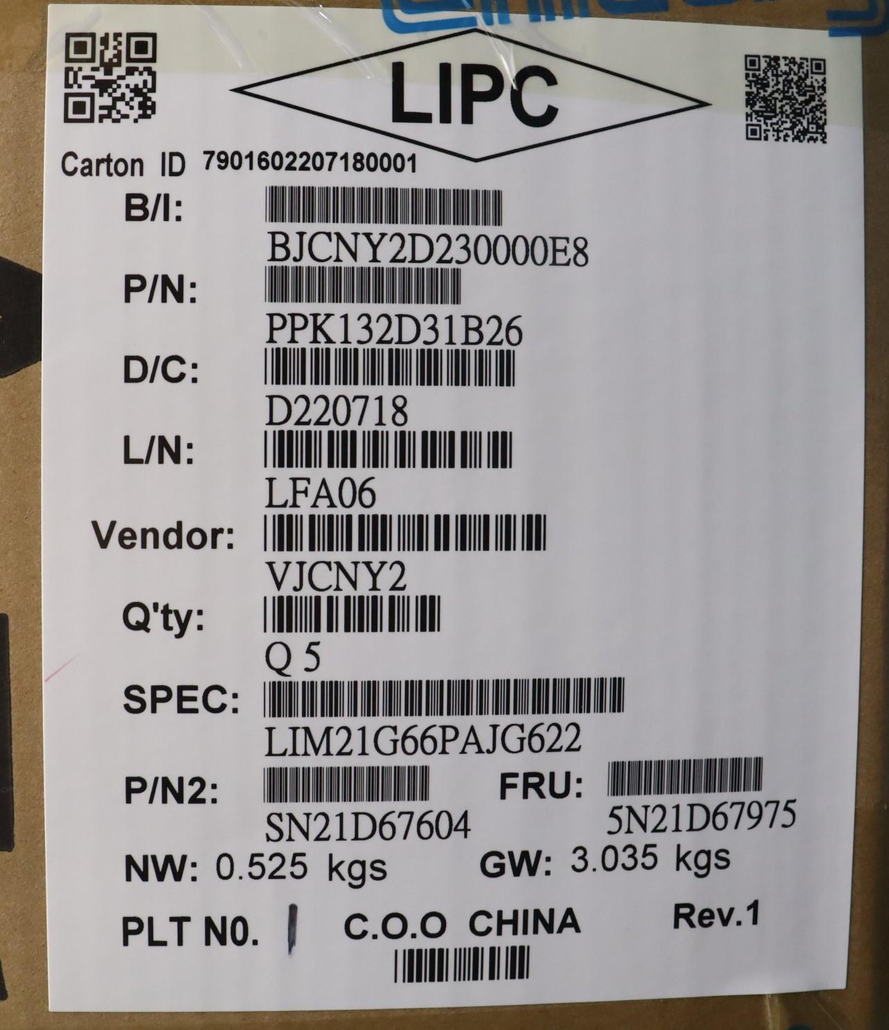 Lenovo Nbkyb Cs22 Fl Top,Bkbl,Chy,Brl - 5N21D67975