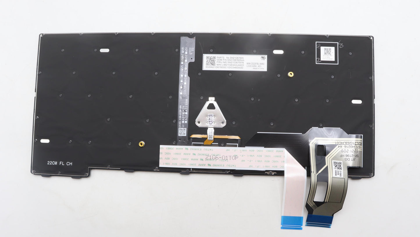 Lenovo Nbkyb Cs22 Fl Top,Bkbl,Chy,Ara - 5N21D67976