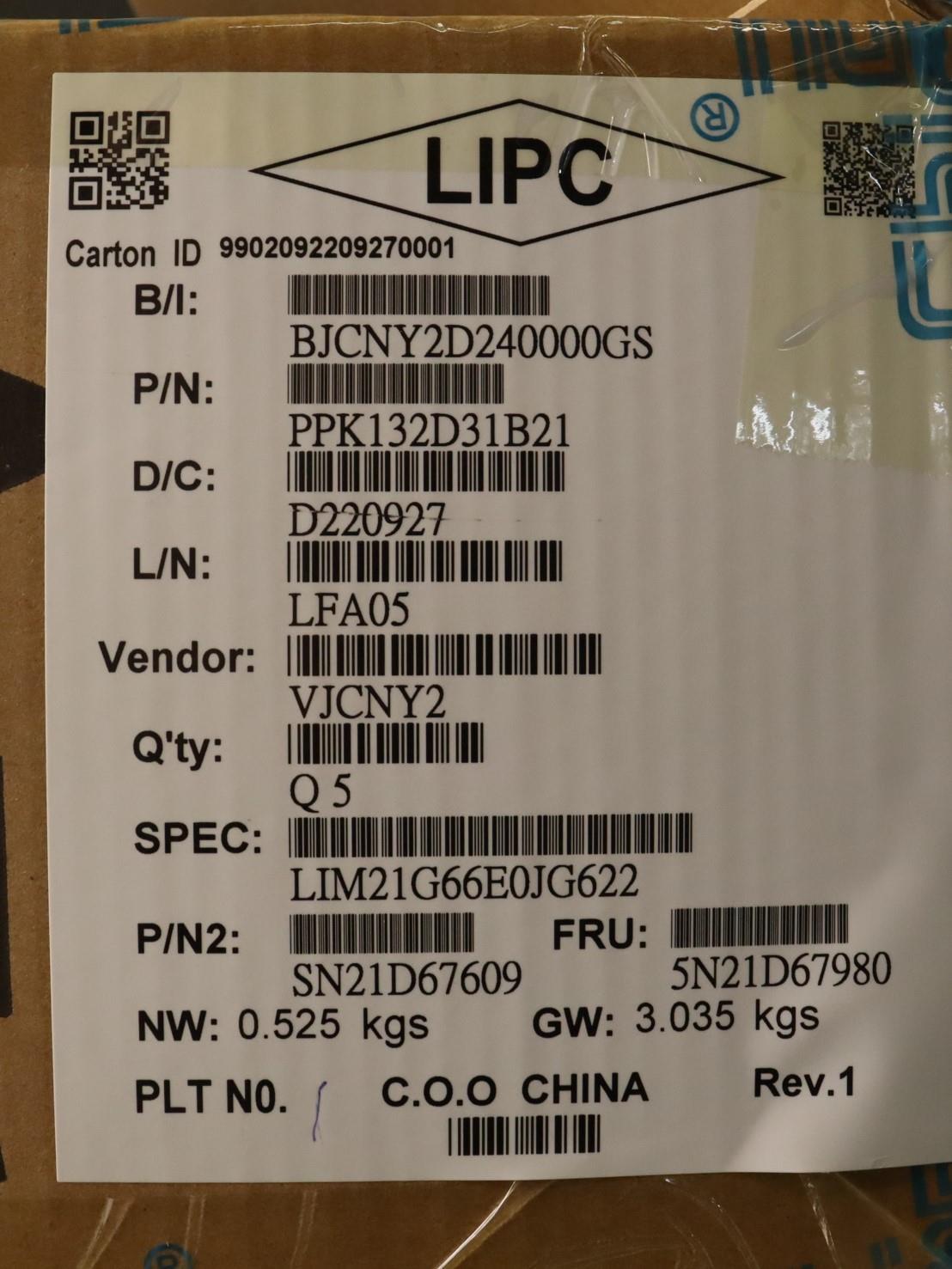 Lenovo Nbkyb Cs22 Fl Top,Bkbl,Chy,Spa - 5N21D67980