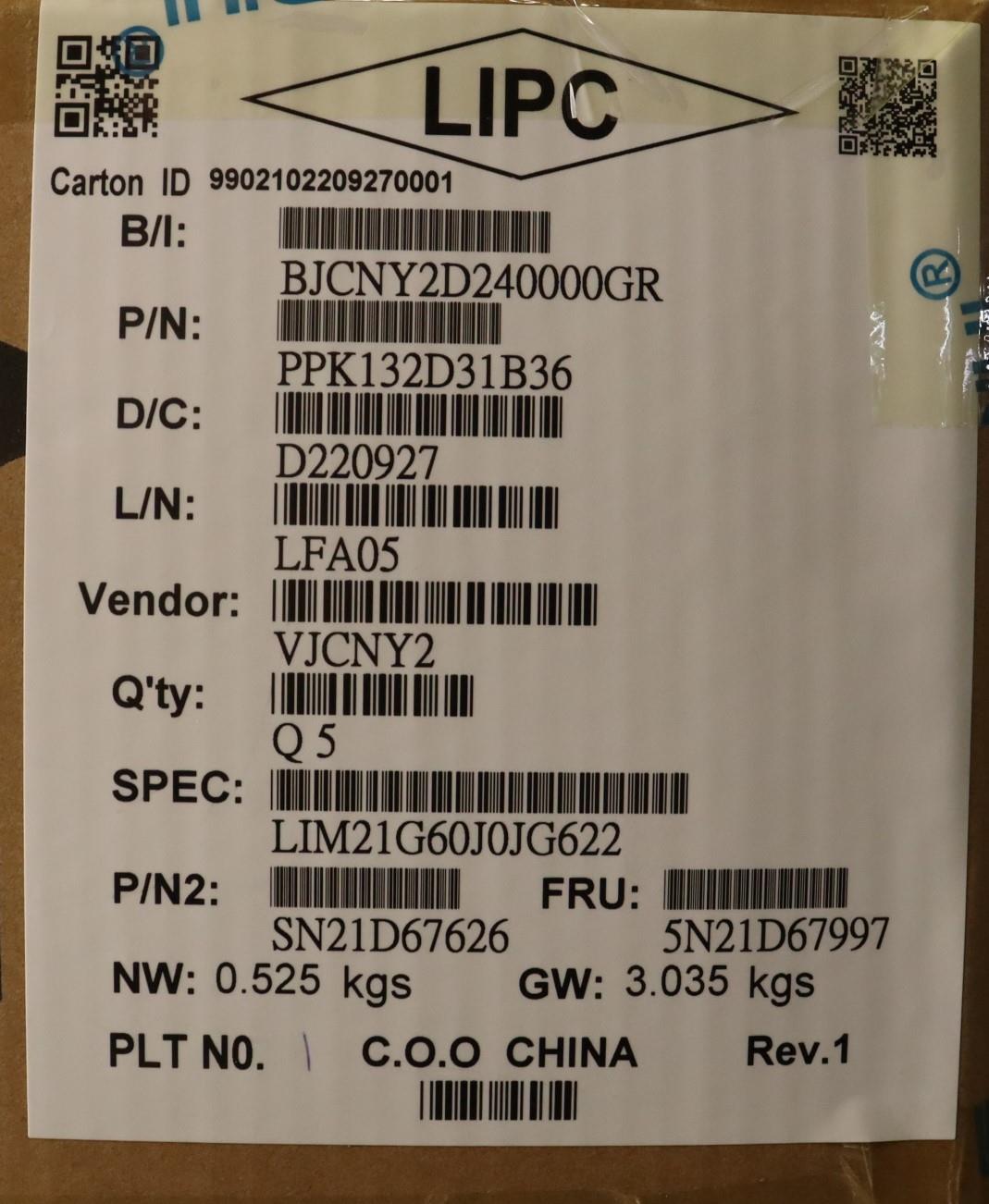 Lenovo Nbkyb Cs22 Fl Top,Bkbl,Chy,Jpn - 5N21D67997