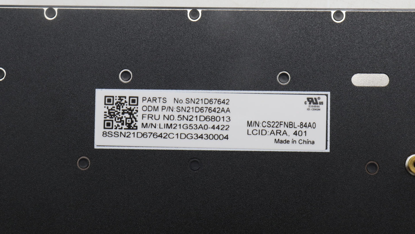 Lenovo Nbkyb Cs22 Fl Top,Bknbl,Chy,Ar - 5N21D68013