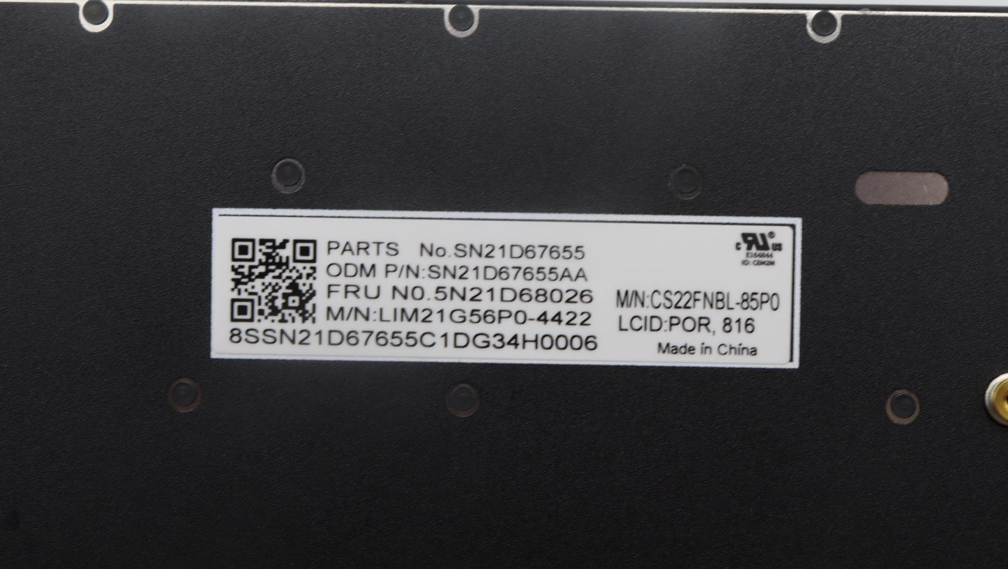 Lenovo Nbkyb Cs22 Fl Top,Bknbl,Chy,Po - 5N21D68026