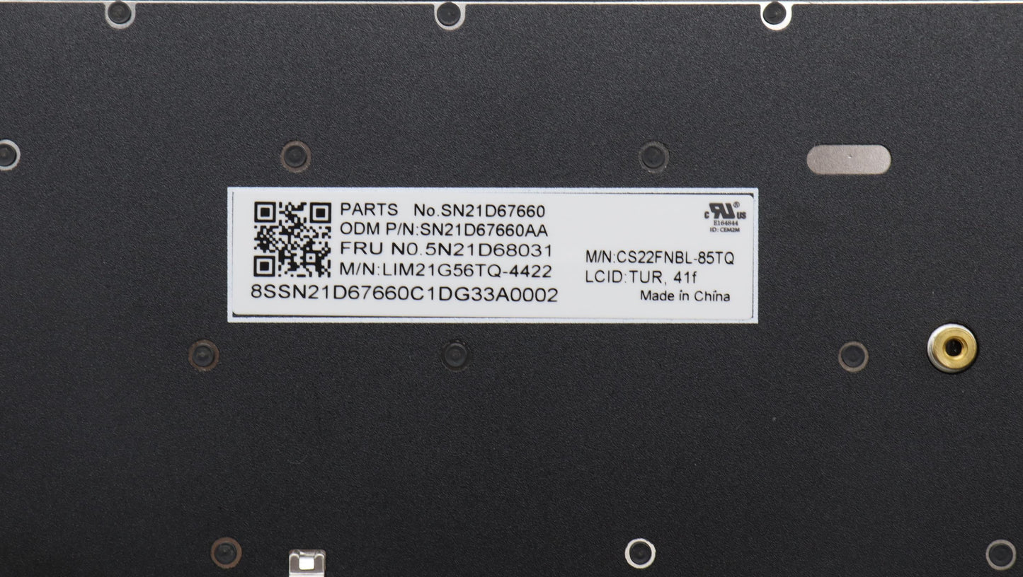 Lenovo Nbkyb Cs22 Fl Top,Bknbl,Chy,Tu - 5N21D68031