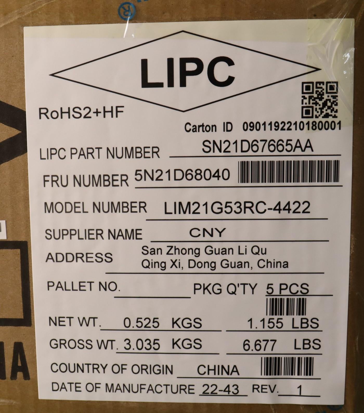 Lenovo Nbkyb Cs22 Fl Top,Bknbl,Chy,Tc - 5N21D68040