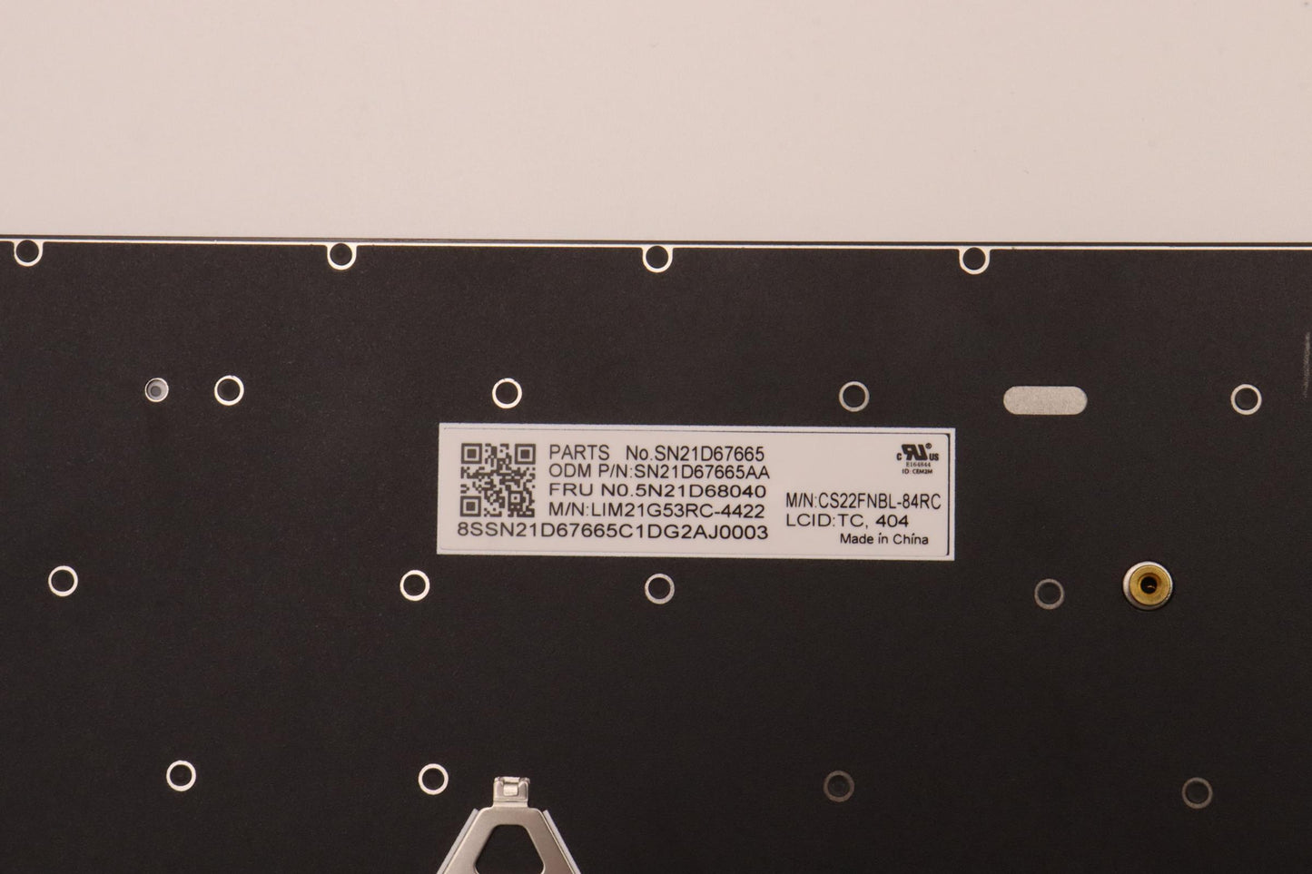 Lenovo Nbkyb Cs22 Fl Top,Bknbl,Chy,Tc - 5N21D68040