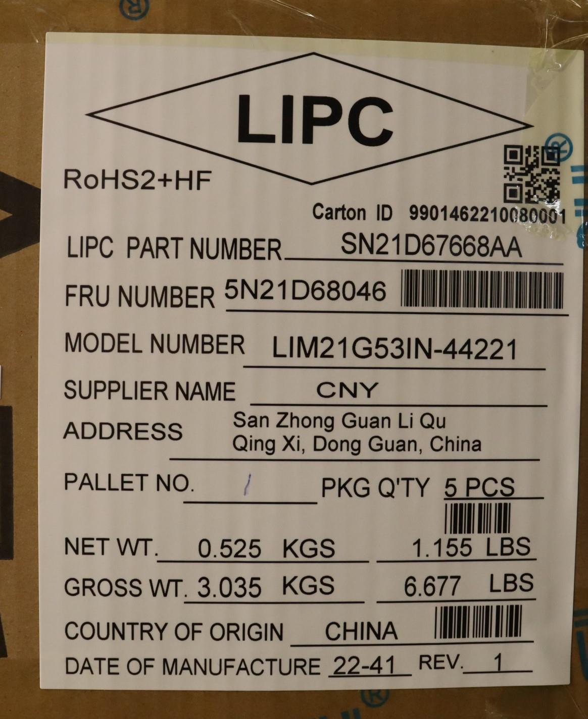 Lenovo Nbkyb Cs22 Fl Top,Bknbl,Chy,In - 5N21D68046