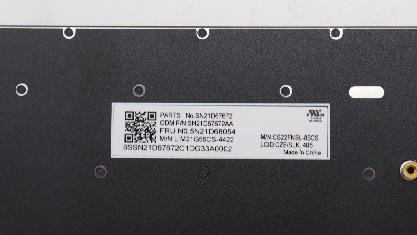 Lenovo Nbkyb Cs22 Fl Top,Bknbl,Chy,Cz - 5N21D68054