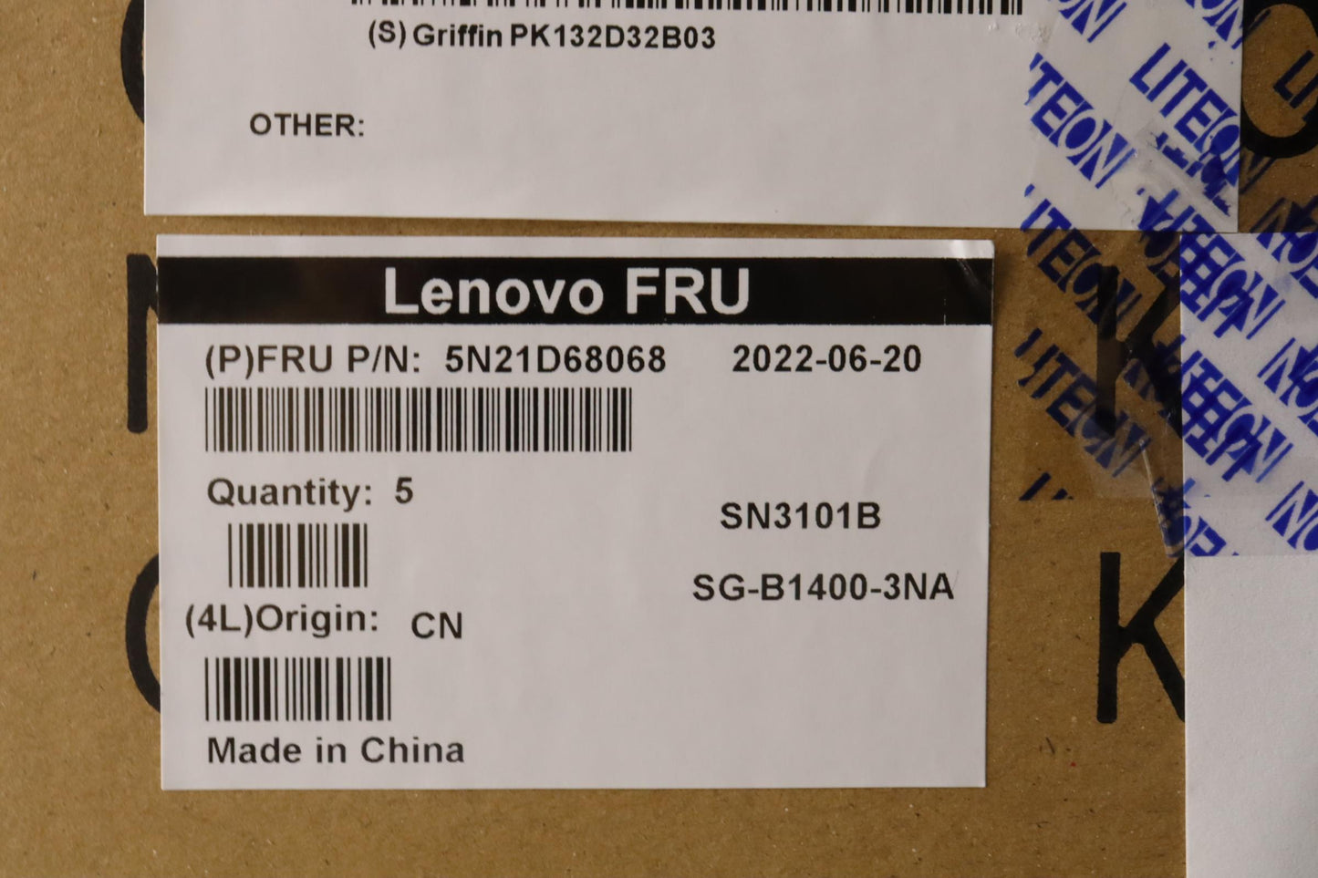 Lenovo Nb_Kyb Cs22 Fl Top,Bk-Bl,Ltn,A - 5N21D68068