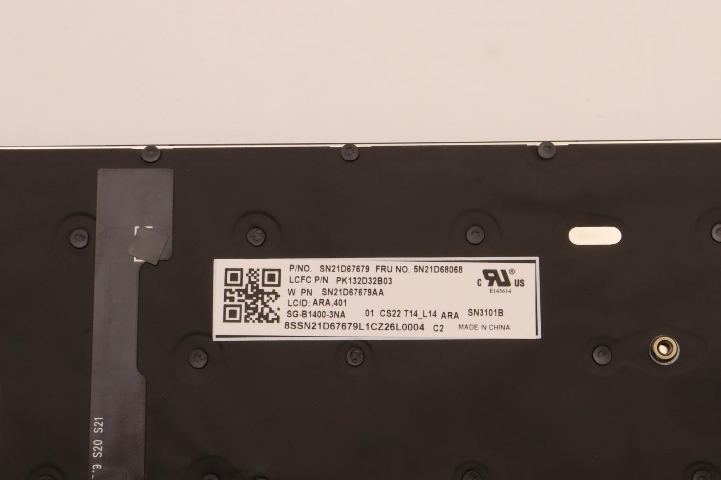 Lenovo Nb_Kyb Cs22 Fl Top,Bk-Bl,Ltn,A - 5N21D68068