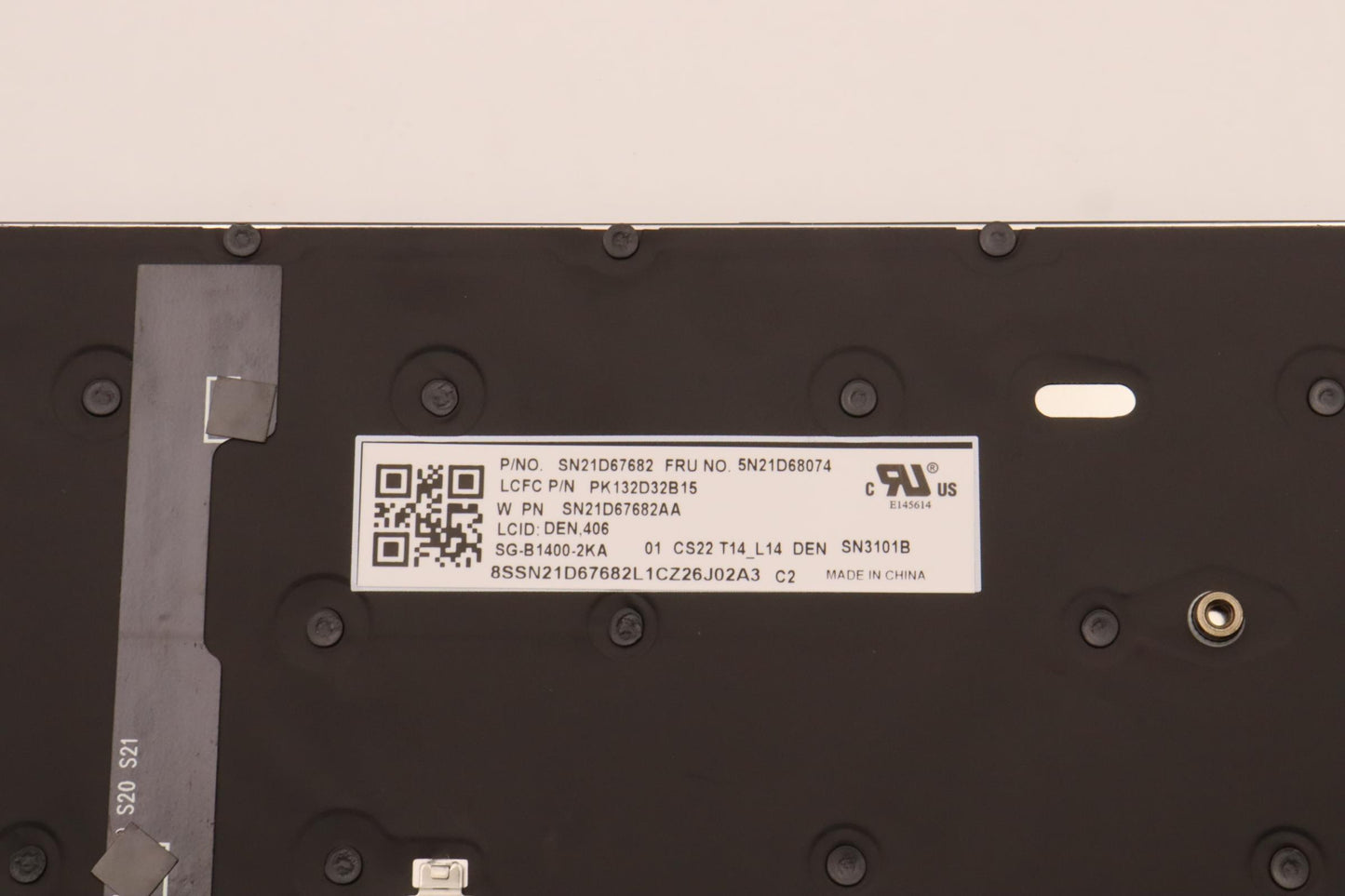 Lenovo Nb_Kyb Cs22 Fl Top,Bk-Bl,Ltn,D - 5N21D68074