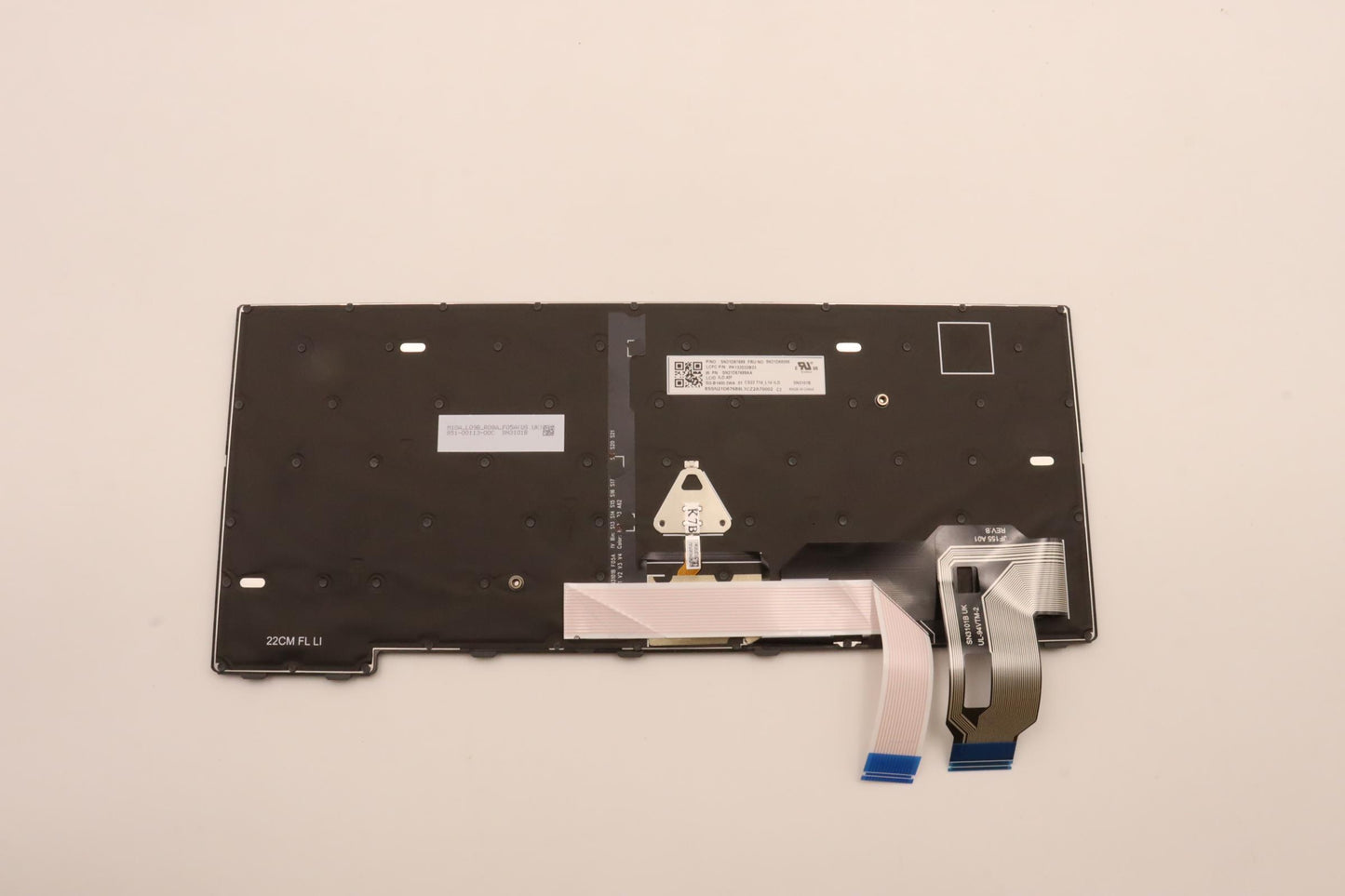 Lenovo Nb_Kyb Cs22 Fl Top,Bk-Bl,Ltn,I - 5N21D68088