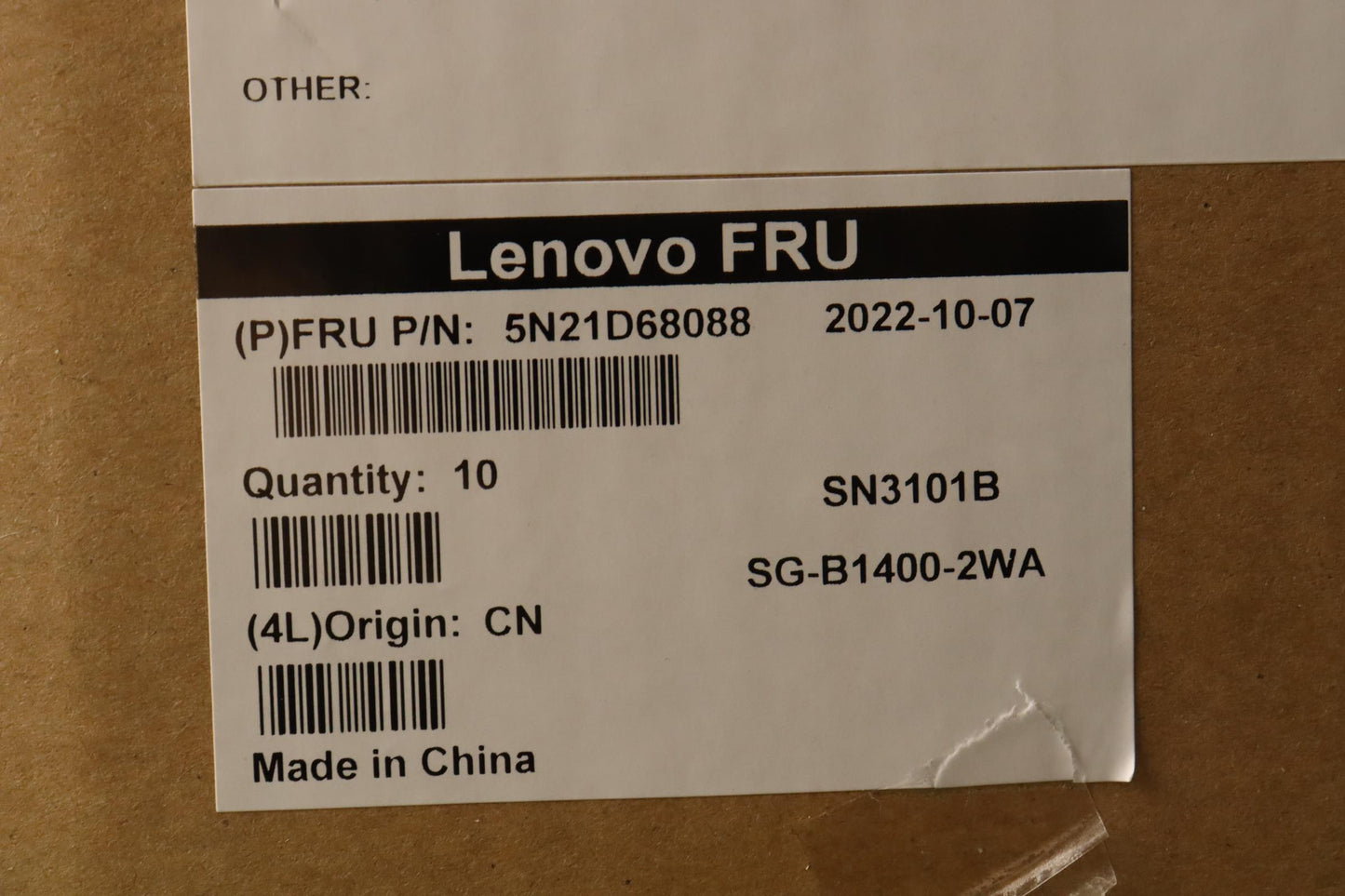 Lenovo Nb_Kyb Cs22 Fl Top,Bk-Bl,Ltn,I - 5N21D68088