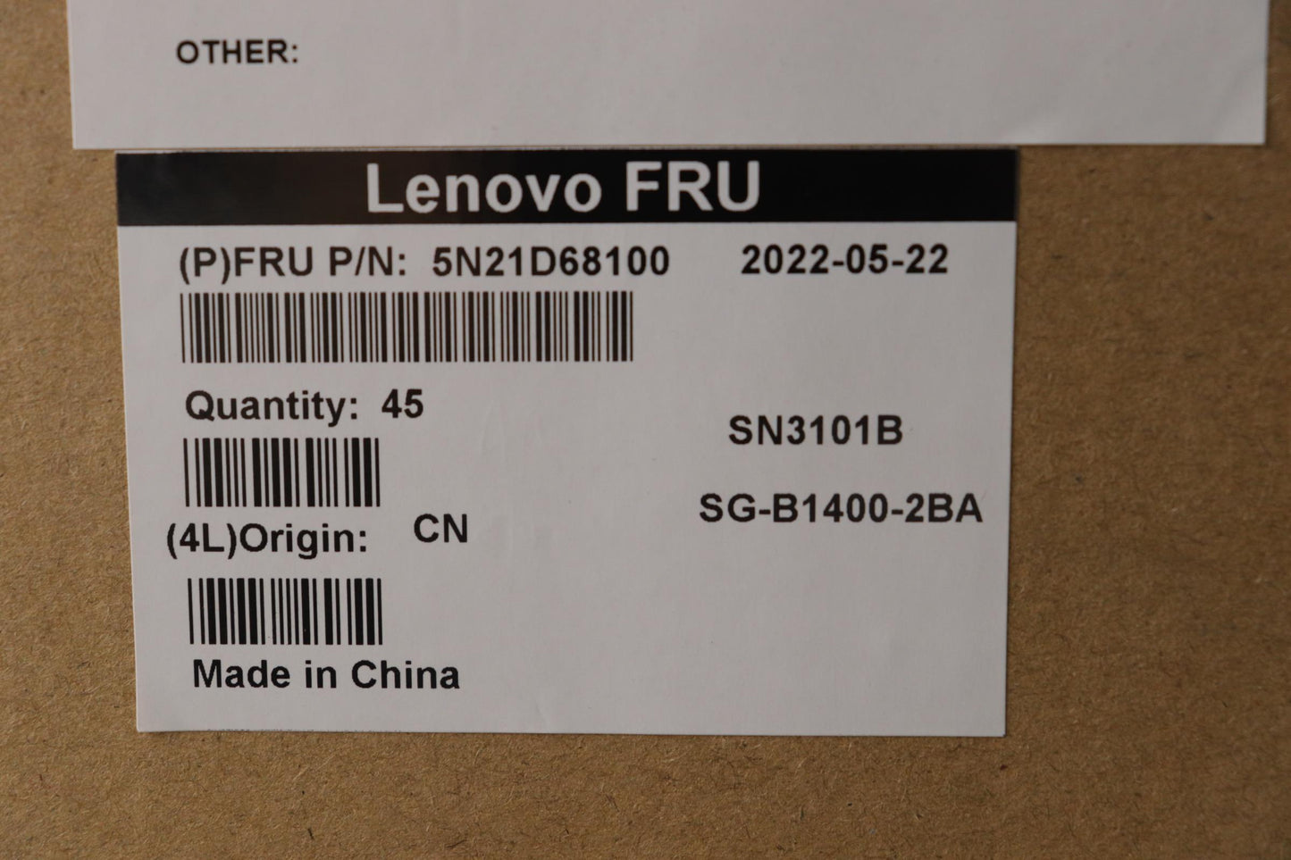 Lenovo Nb_Kyb Cs22 Fl Top,Bk-Bl,Ltn,U - 5N21D68100