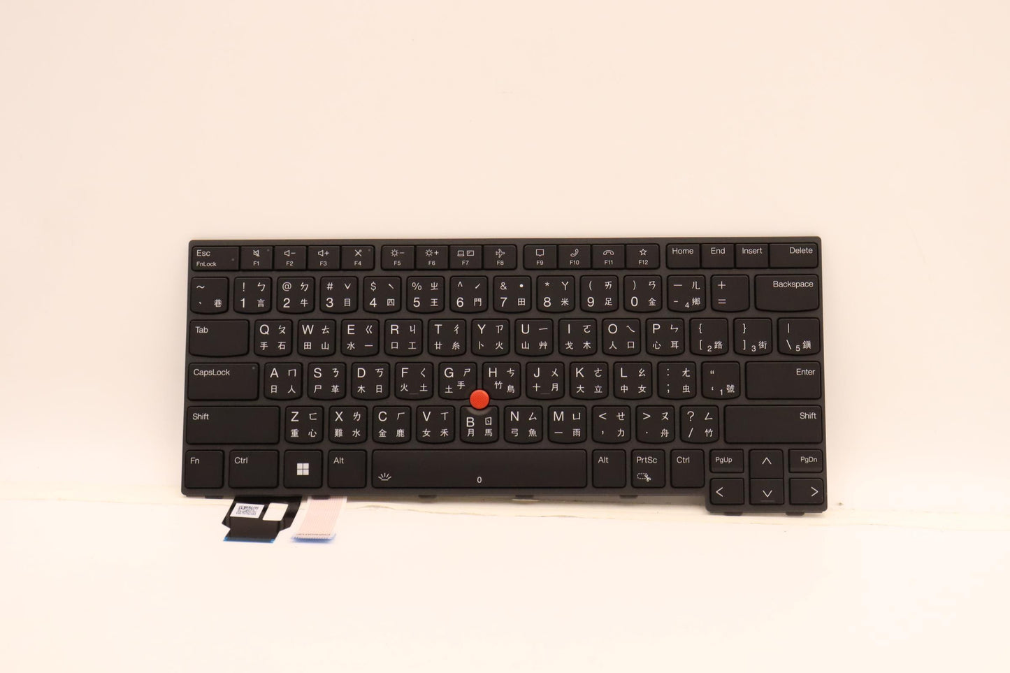 Lenovo Nb_Kyb Cs22 Fl Top,Bk-Bl,Ltn,T - 5N21D68108