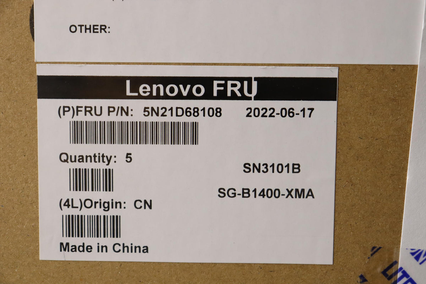 Lenovo Nb_Kyb Cs22 Fl Top,Bk-Bl,Ltn,T - 5N21D68108
