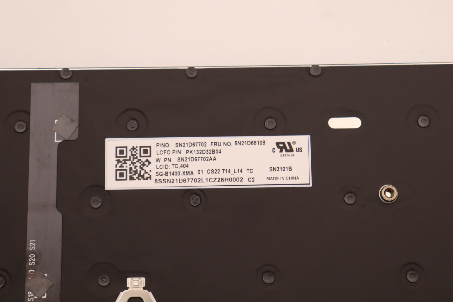 Lenovo Nb_Kyb Cs22 Fl Top,Bk-Bl,Ltn,T - 5N21D68108